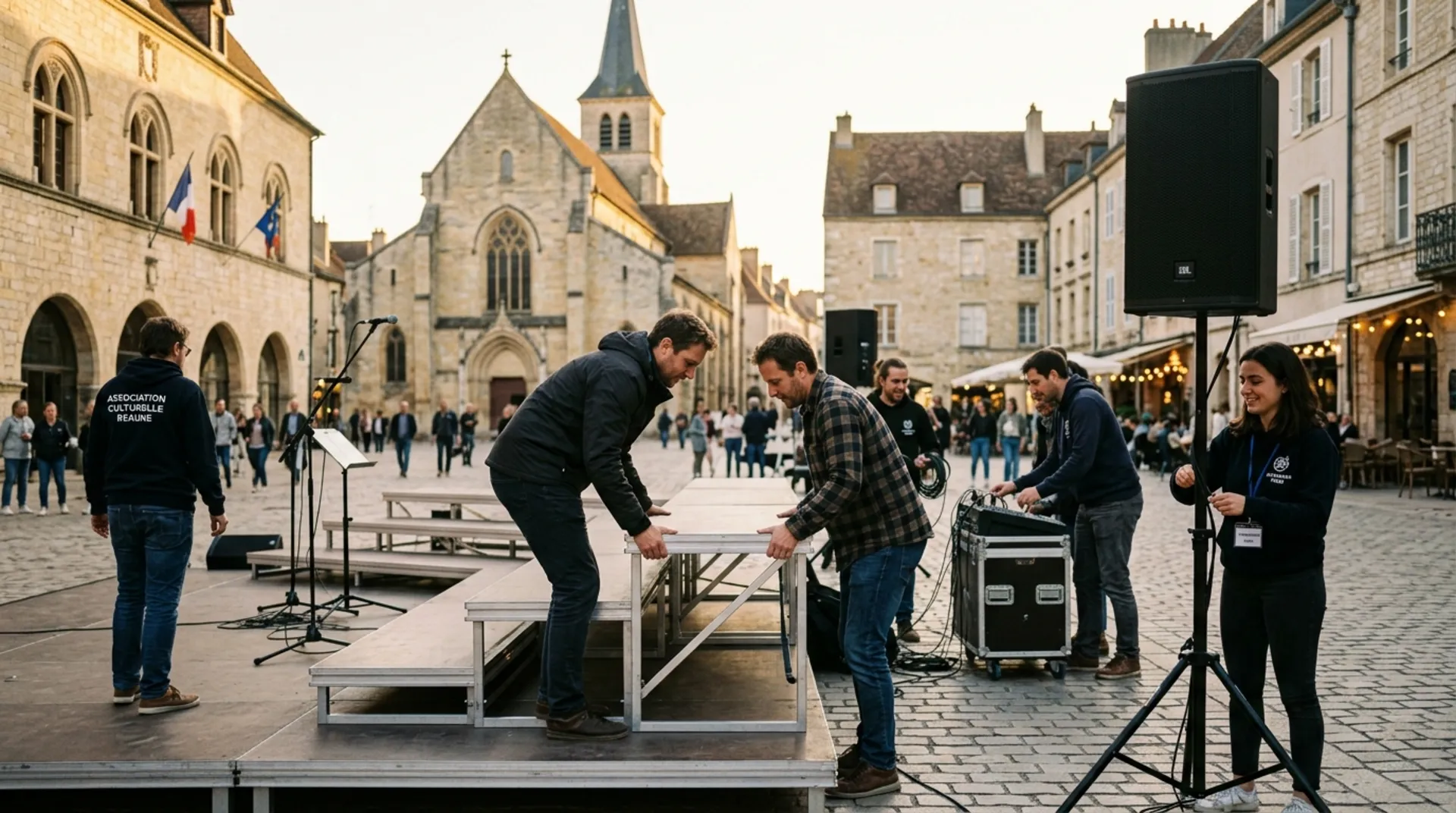 Équipe opérationnelle de VOCAL EPHEM'AIR sur le terrain