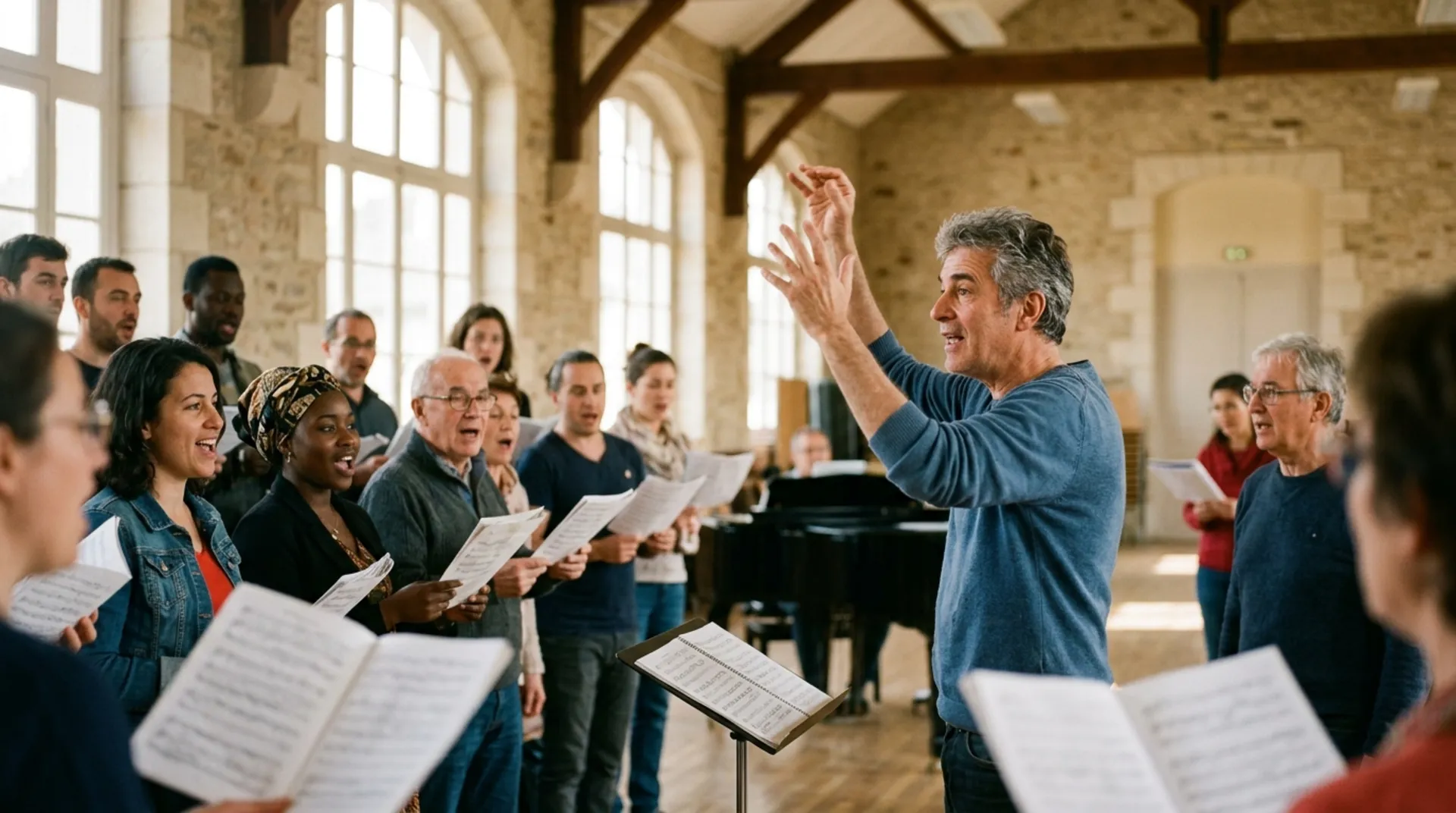 Répétition générale du choeur VOCAL EPHEM'AIR à Moulins