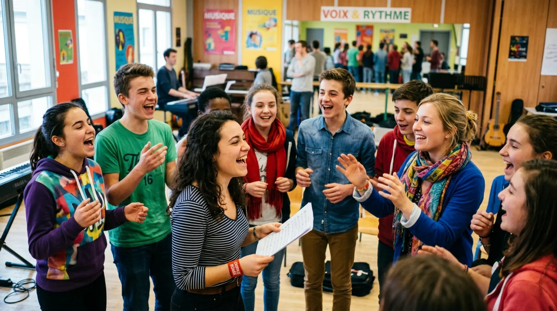 Ateliers d'éveil vocal et jeunesse